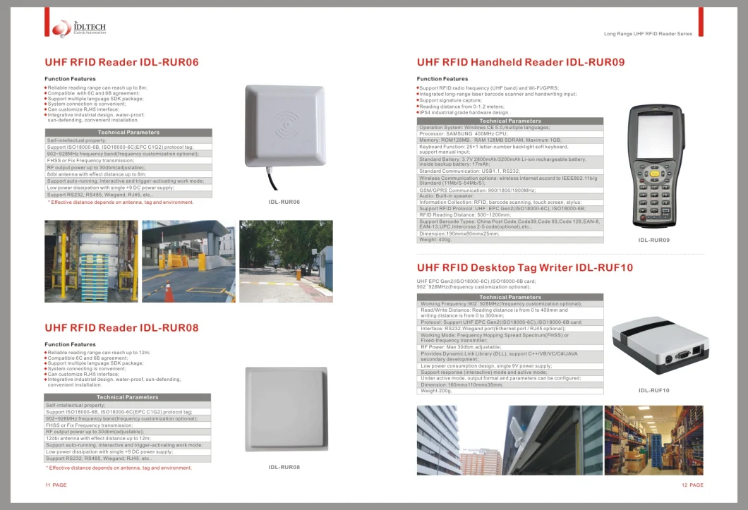 UHF RFID Desktop Tag Writer/UHF RFID Card Dispenser