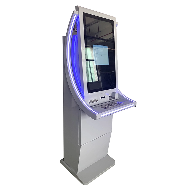 Multi Touch Screen Kiosk Cash Ragistar ATM Machine Bank Cash Acceptor Machine